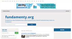 Desktop Screenshot of fundamenty.org