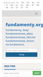 Mobile Screenshot of fundamenty.org